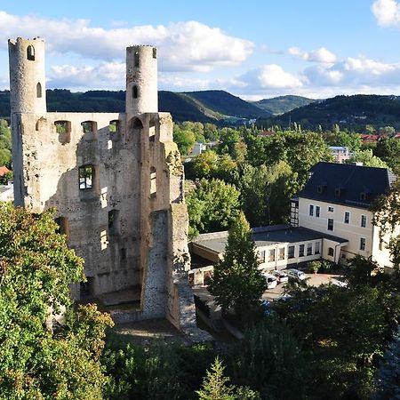 Hotel Am Hohen Schwarm Saalfeld Saale 외부 사진