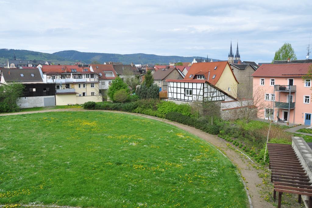 Hotel Am Hohen Schwarm Saalfeld Saale 외부 사진